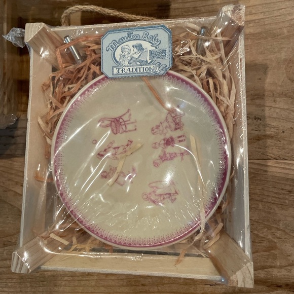 NIB Moulin Roty Kids Made in France (3) Mini Bowl, Plate, Pitcher - Picture 2 of 5